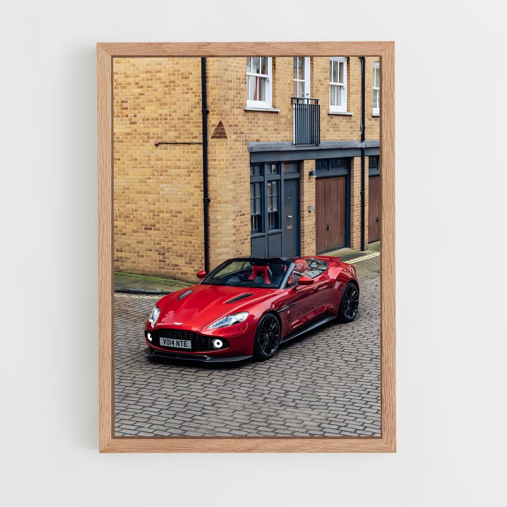 Poster Vanquish zagato – affiche Aston Martin (vue 4)
